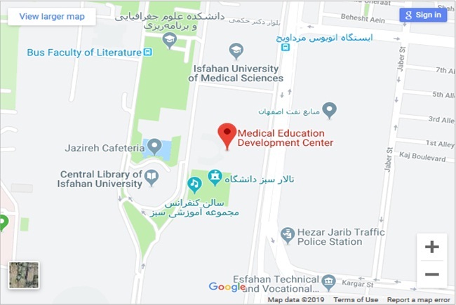آدرس مرکز تحقيقات آموزش علوم پزشکی دانشگاه علوم پزشکی اصفهان